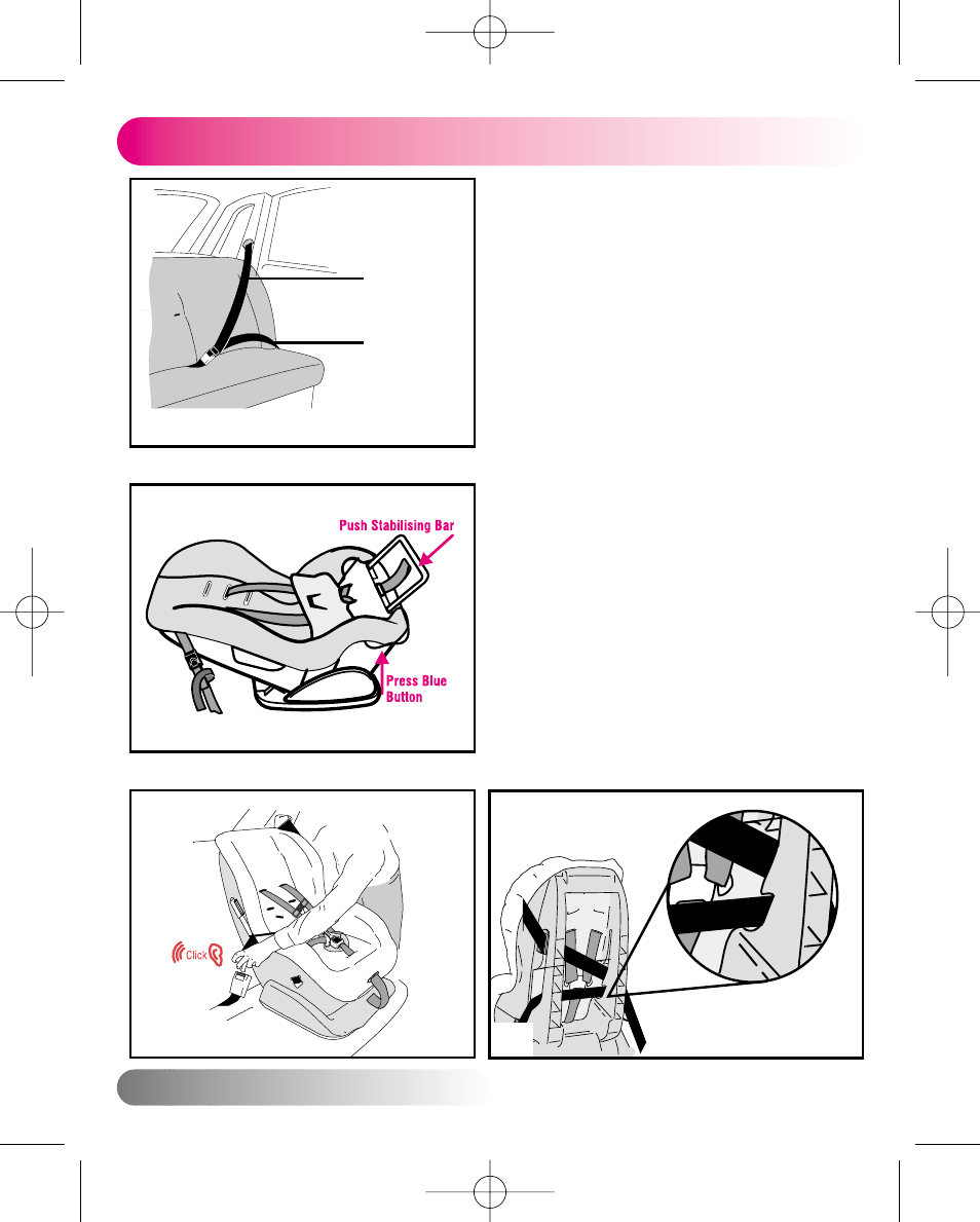 Installation: forward facing | Britax LATCHANCHOR User Manual | Page 21 / 42