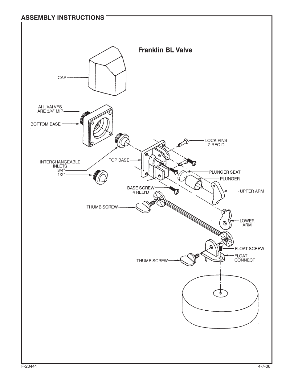Assembly instructions | Behlen 54110048 User Manual | Page 6 / 7