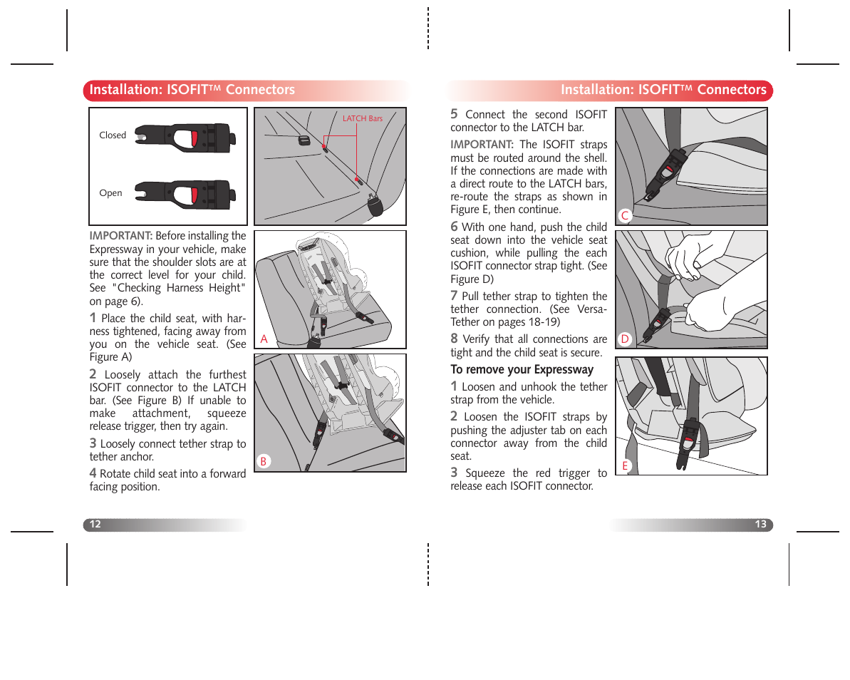 Britax P222000 User Manual | Page 8 / 16