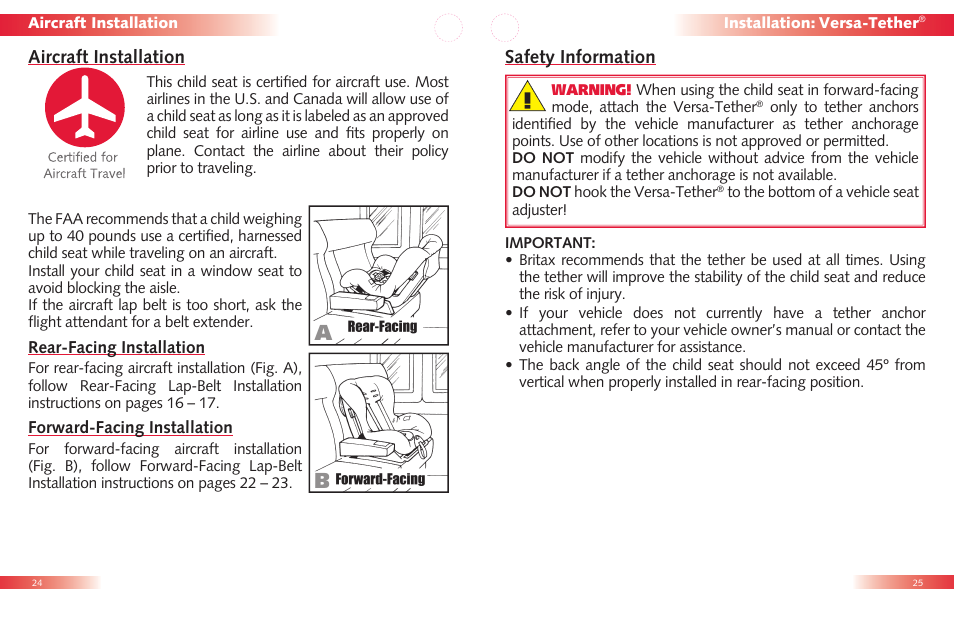 Britax Roundabout User Manual | Page 14 / 22