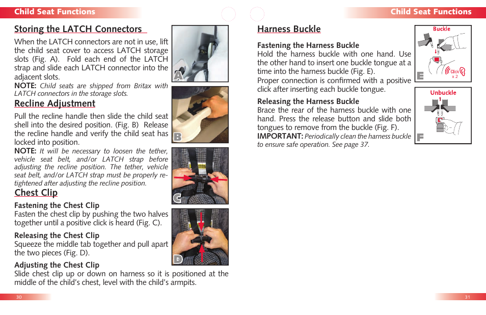 Ec b f d | Britax Roundabout User Manual | Page 17 / 22