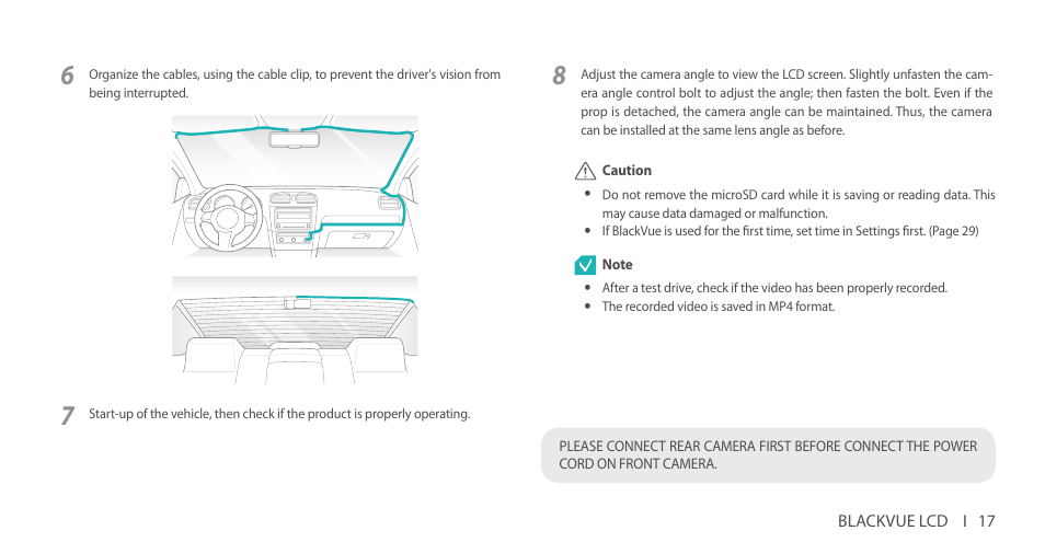 BlackVue DR750LW-2CH V.3.00 User Manual | Page 17 / 54