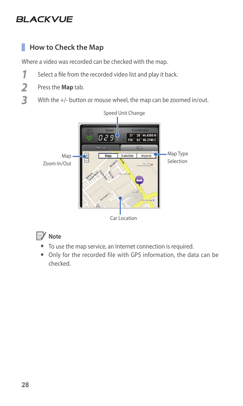 BlackVue DR3500-FHD V.1.00 User Manual | Page 28 / 42