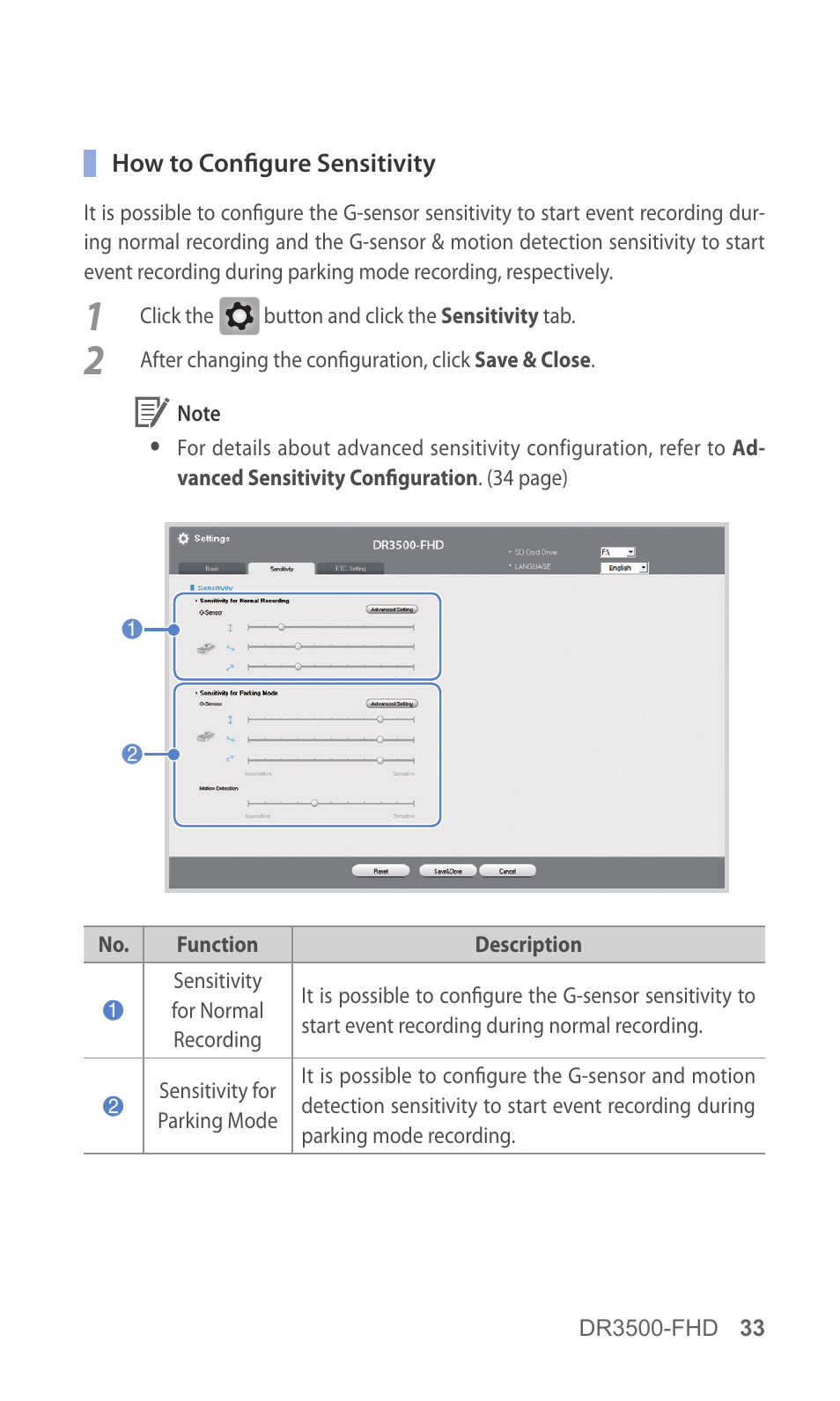 BlackVue DR3500-FHD V.1.00 User Manual | Page 33 / 42