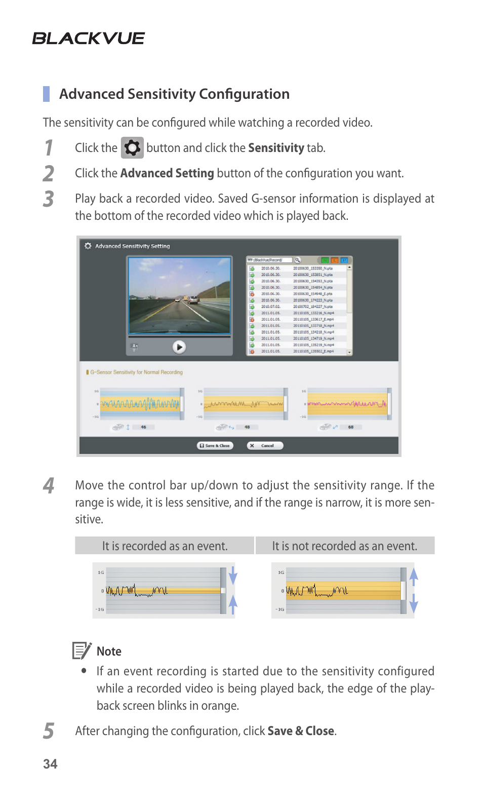 BlackVue DR3500-FHD V.1.00 User Manual | Page 34 / 42