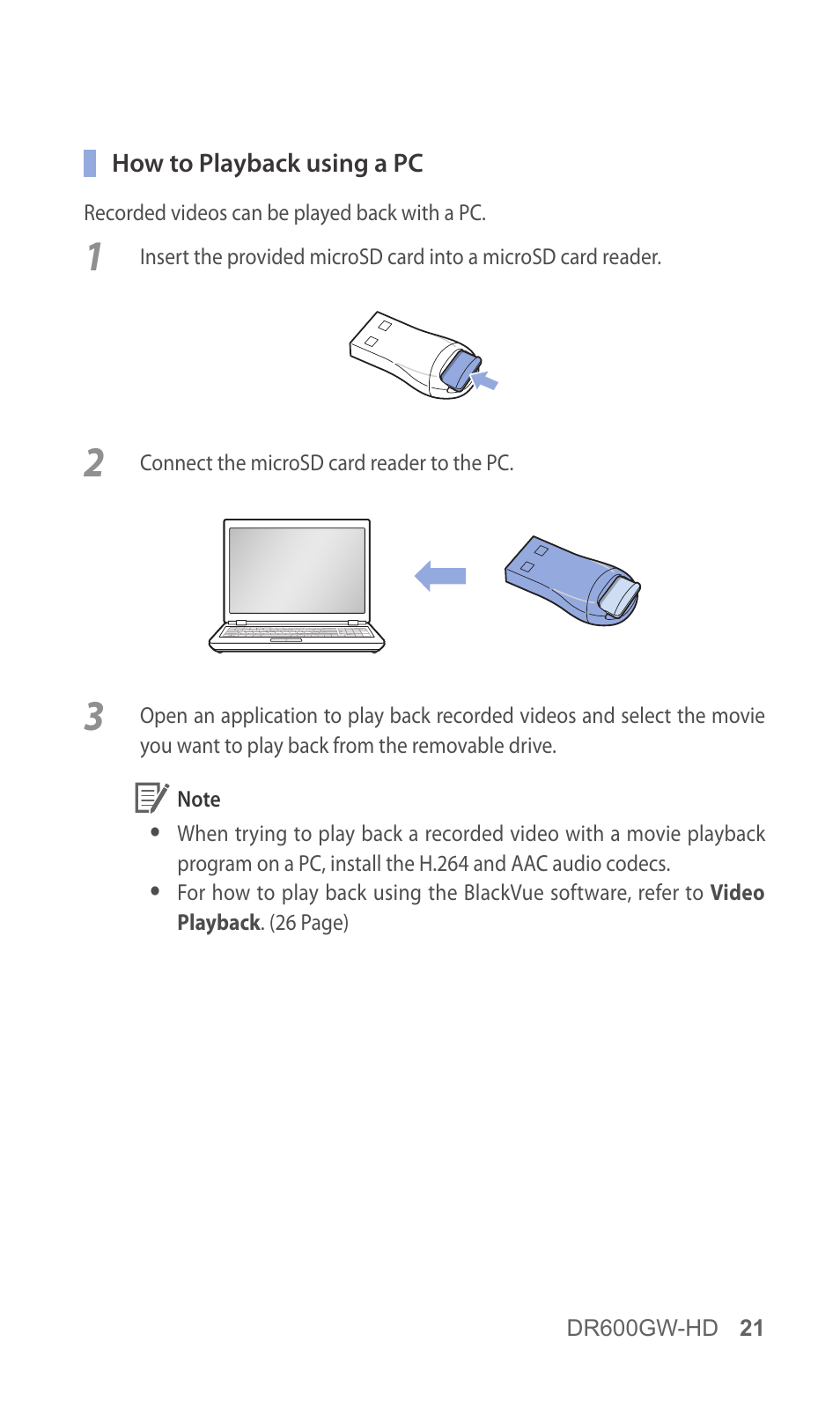 BlackVue DR600GW-HD V.1.01 User Manual | Page 21 / 47