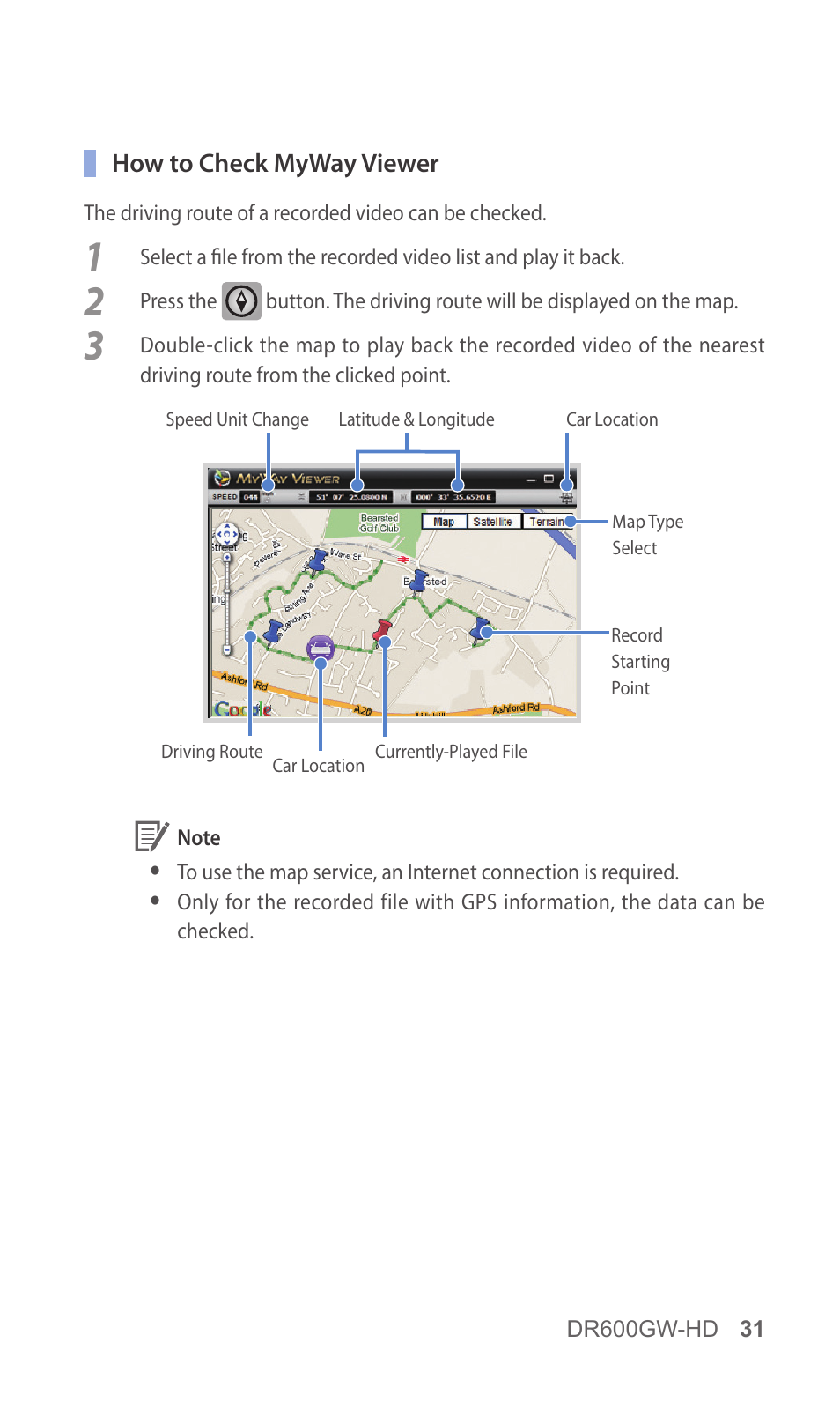 BlackVue DR600GW-HD V.1.01 User Manual | Page 31 / 47