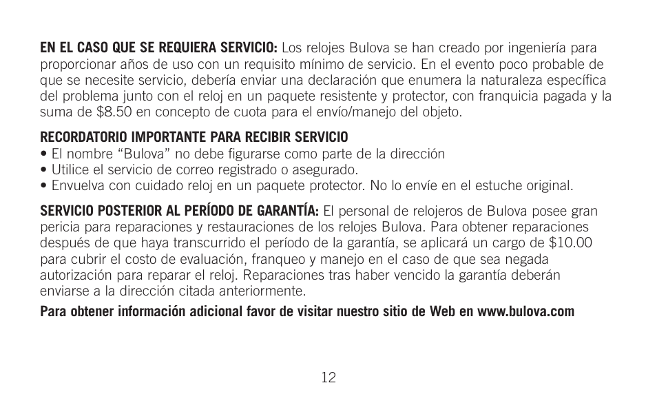 Bulova BVA-SERIES 100 User Manual | Page 18 / 24