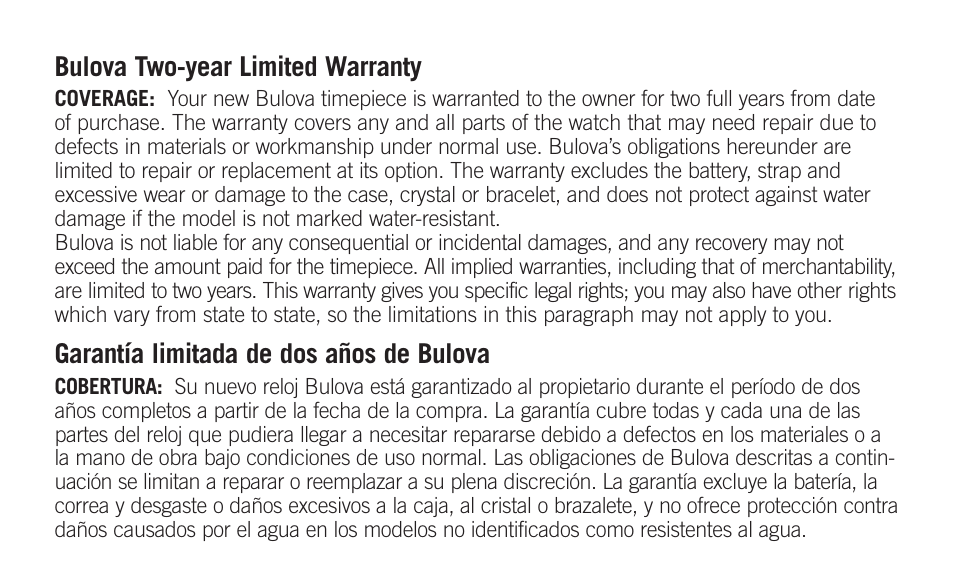 Bulova BVA-SERIES 100 User Manual | Page 5 / 24