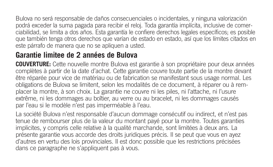 Bulova BVA-SERIES 100 User Manual | Page 6 / 24
