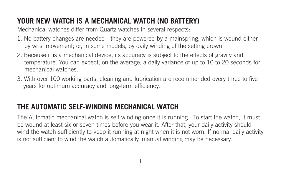 Bulova BVA-SERIES 100 User Manual | Page 7 / 24