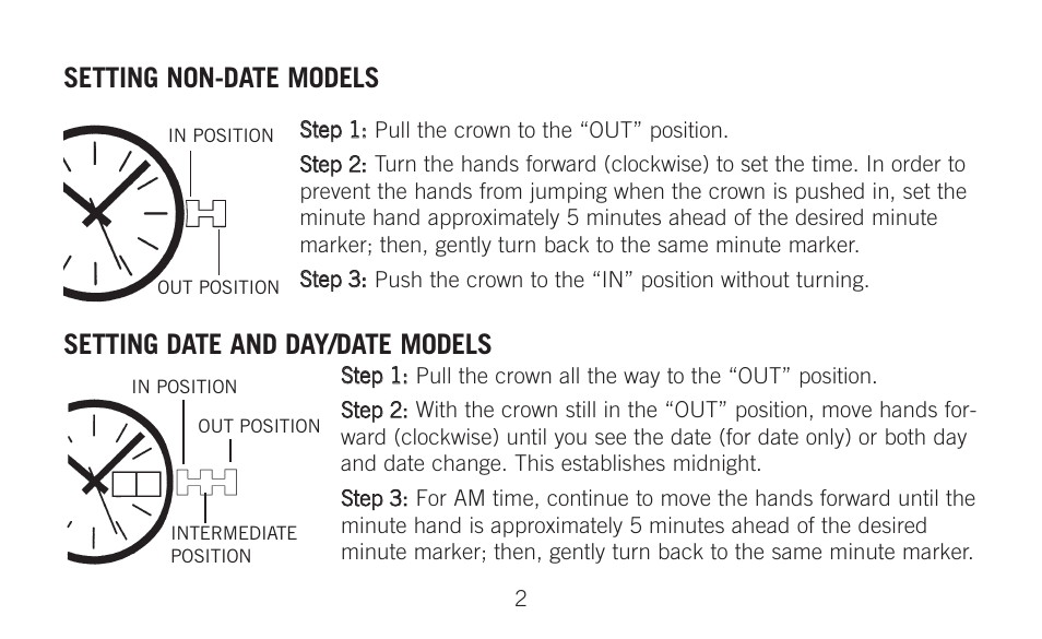 Bulova BVA-SERIES 100 User Manual | Page 8 / 24