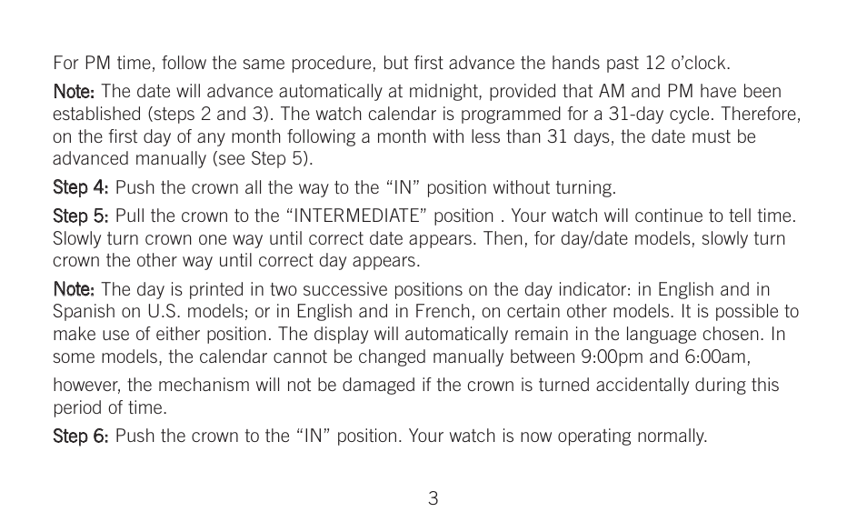 Bulova BVA-SERIES 100 User Manual | Page 9 / 24