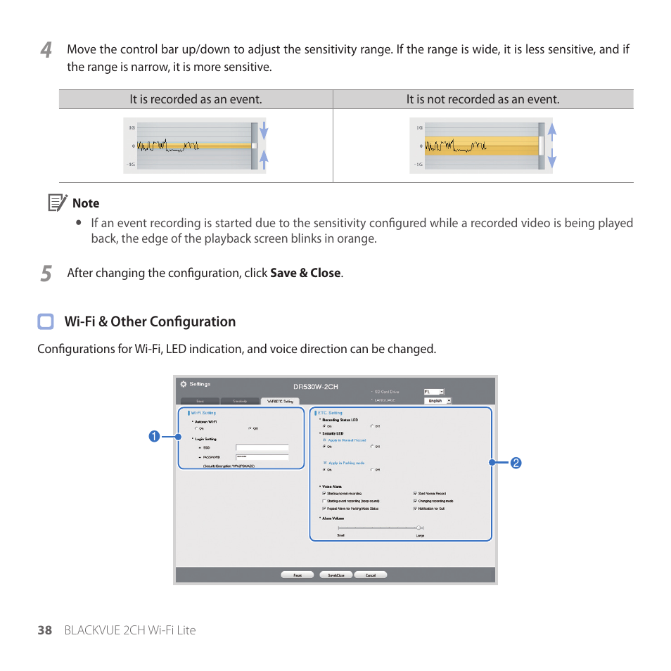BlackVue DR530W-2CH V3.01 User Manual | Page 38 / 48