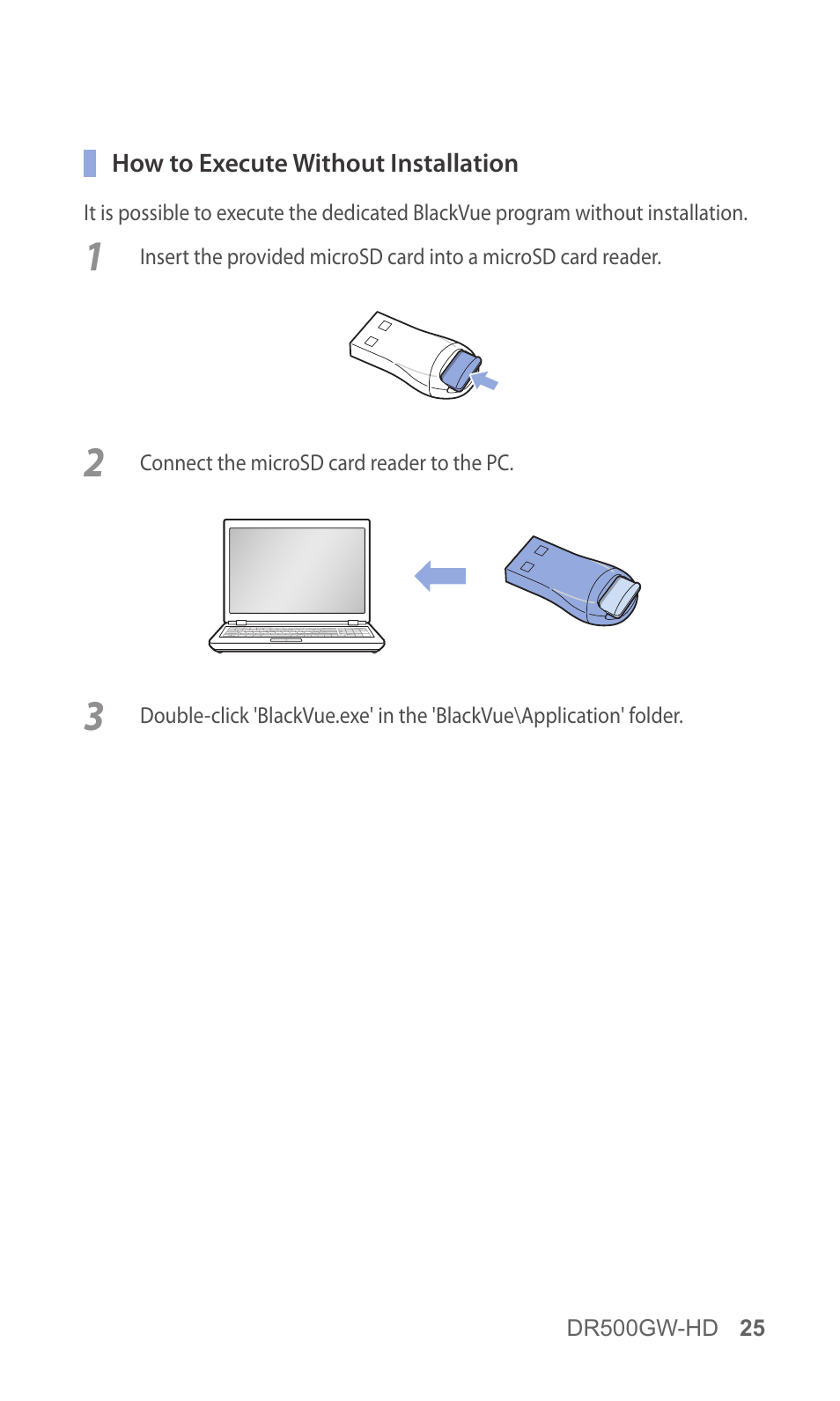 BlackVue DR500GW-HD V.5.01 User Manual | Page 25 / 46