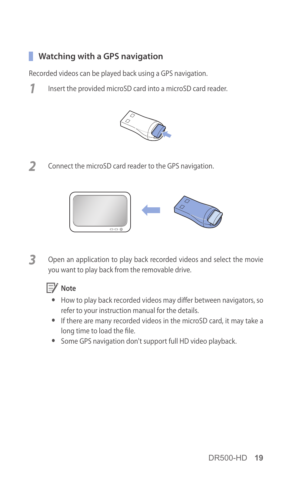 BlackVue DR500-HD V2.00 User Manual | Page 20 / 44