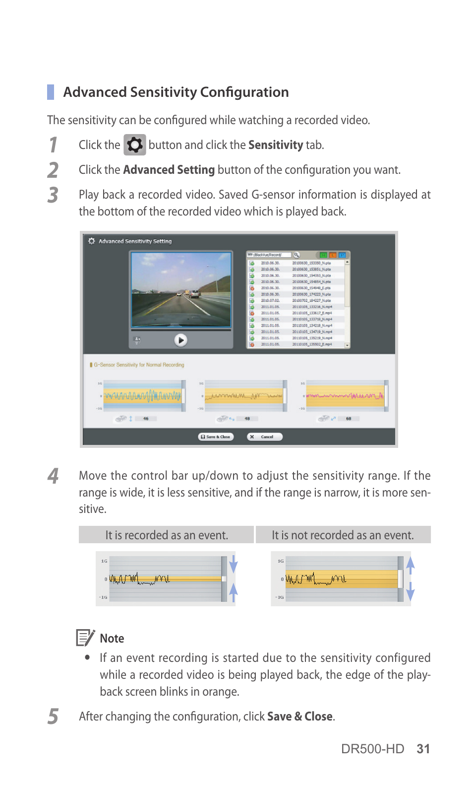 BlackVue DR500-HD V2.00 User Manual | Page 32 / 44