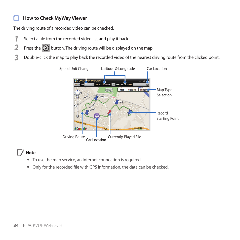 BlackVue DR550GW-2CH V2.03 User Manual | Page 34 / 52