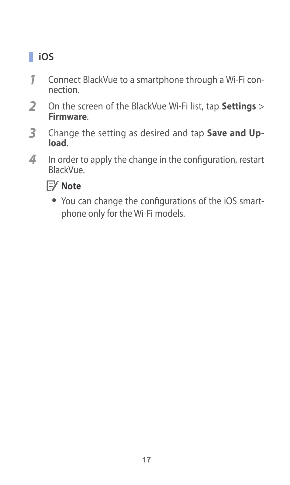 BlackVue App V.1.01 User Manual | Page 17 / 18