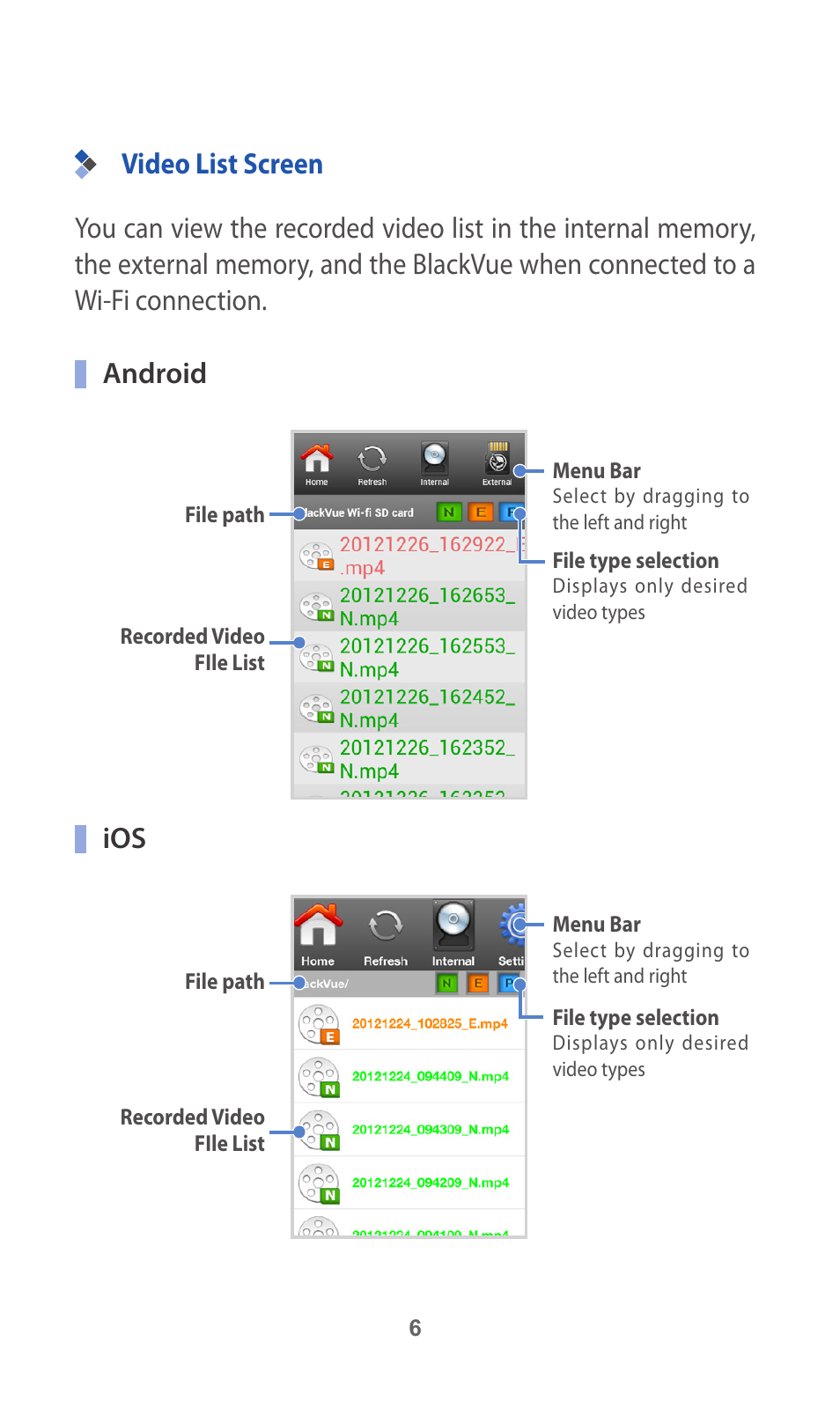 BlackVue App V.1.01 User Manual | Page 6 / 18