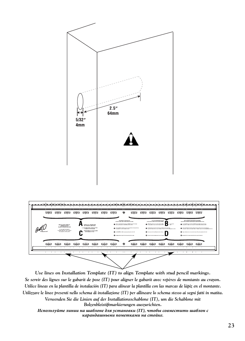 Ac b d | Bell'O 7610 User Manual | Page 23 / 44