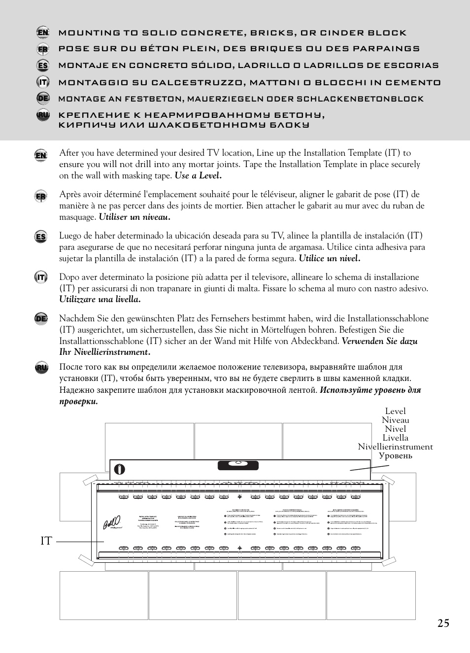 Bell'O 7610 User Manual | Page 25 / 44