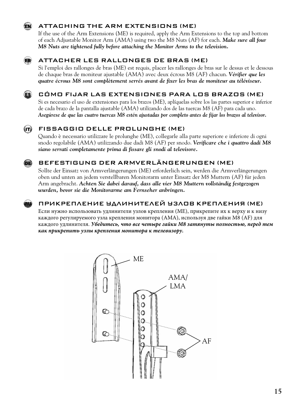 Bell'O 7640 User Manual | Page 15 / 52