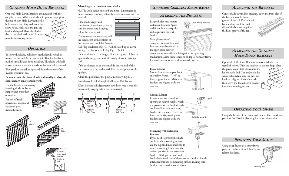 Cordless08b | Blinds Chalet Cordless & Cordless TDBU Installation User Manual | Page 2 / 2