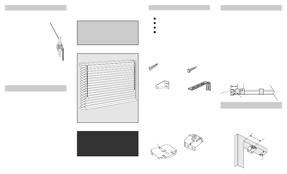 Blinds Chalet Top Down Bottom Up Installation User Manual | 2 pages