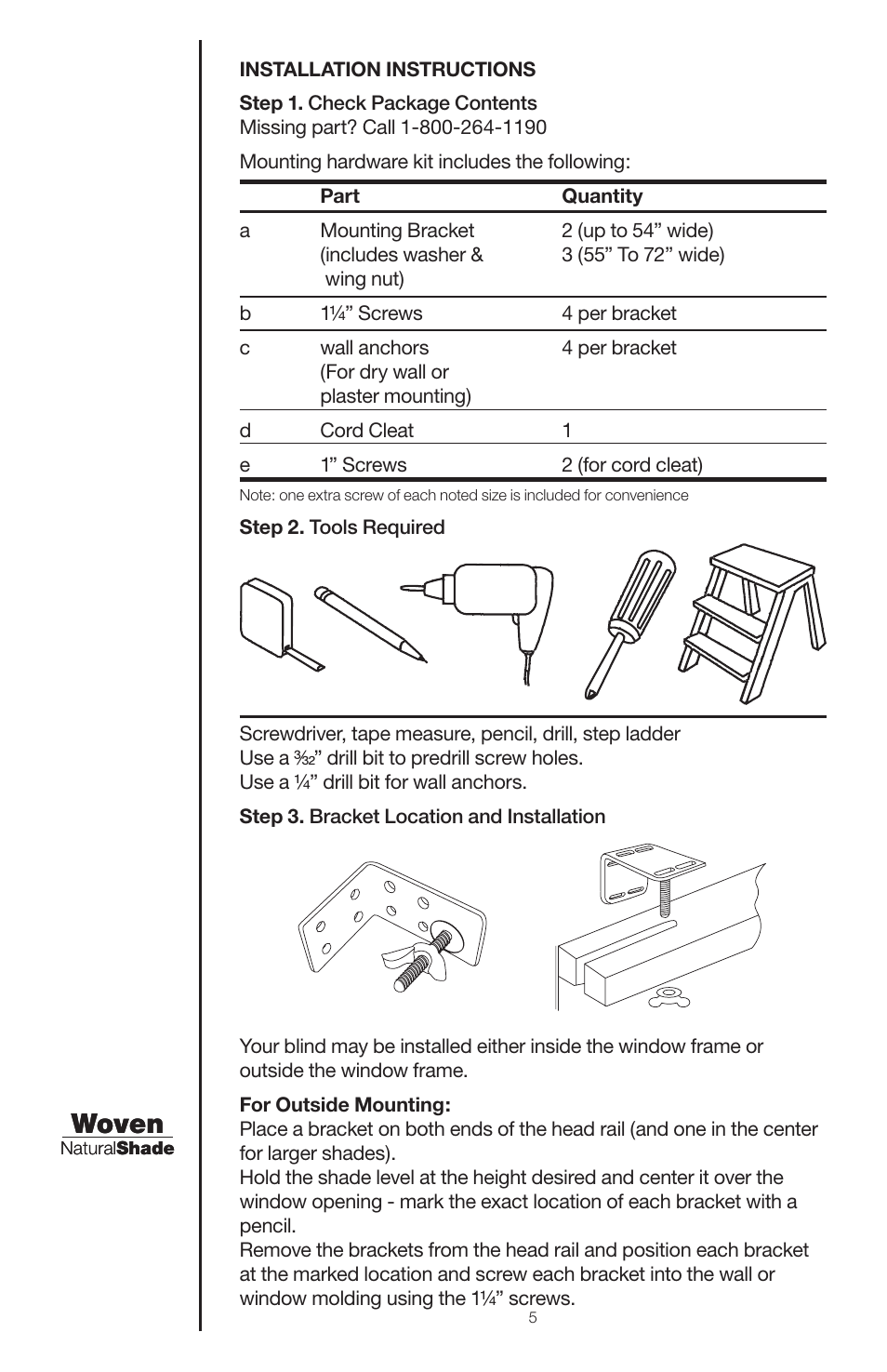 Woven | Blinds Chalet Honolua Woven Wood Shades User Manual | Page 5 / 16