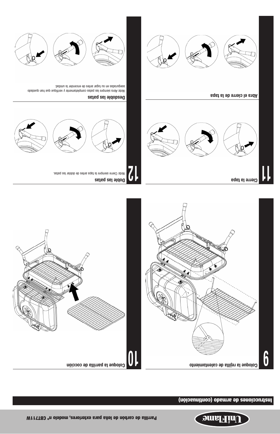 Blue Rhino CBT711W User Manual | Page 11 / 16