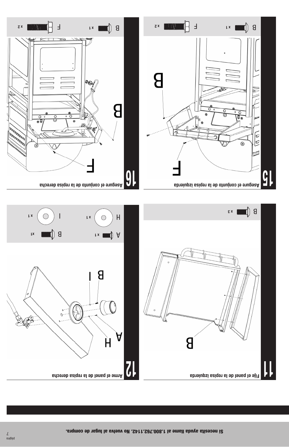 Blue Rhino GBC750W User Manual | Page 22 / 28