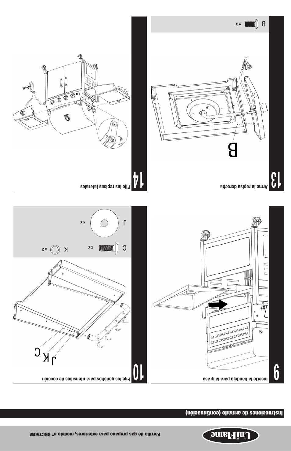 Blue Rhino GBC750W User Manual | Page 23 / 28