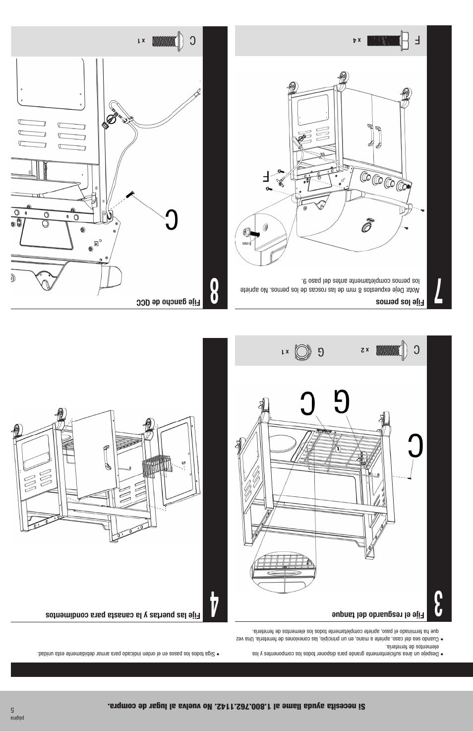 Blue Rhino GBC750W User Manual | Page 24 / 28