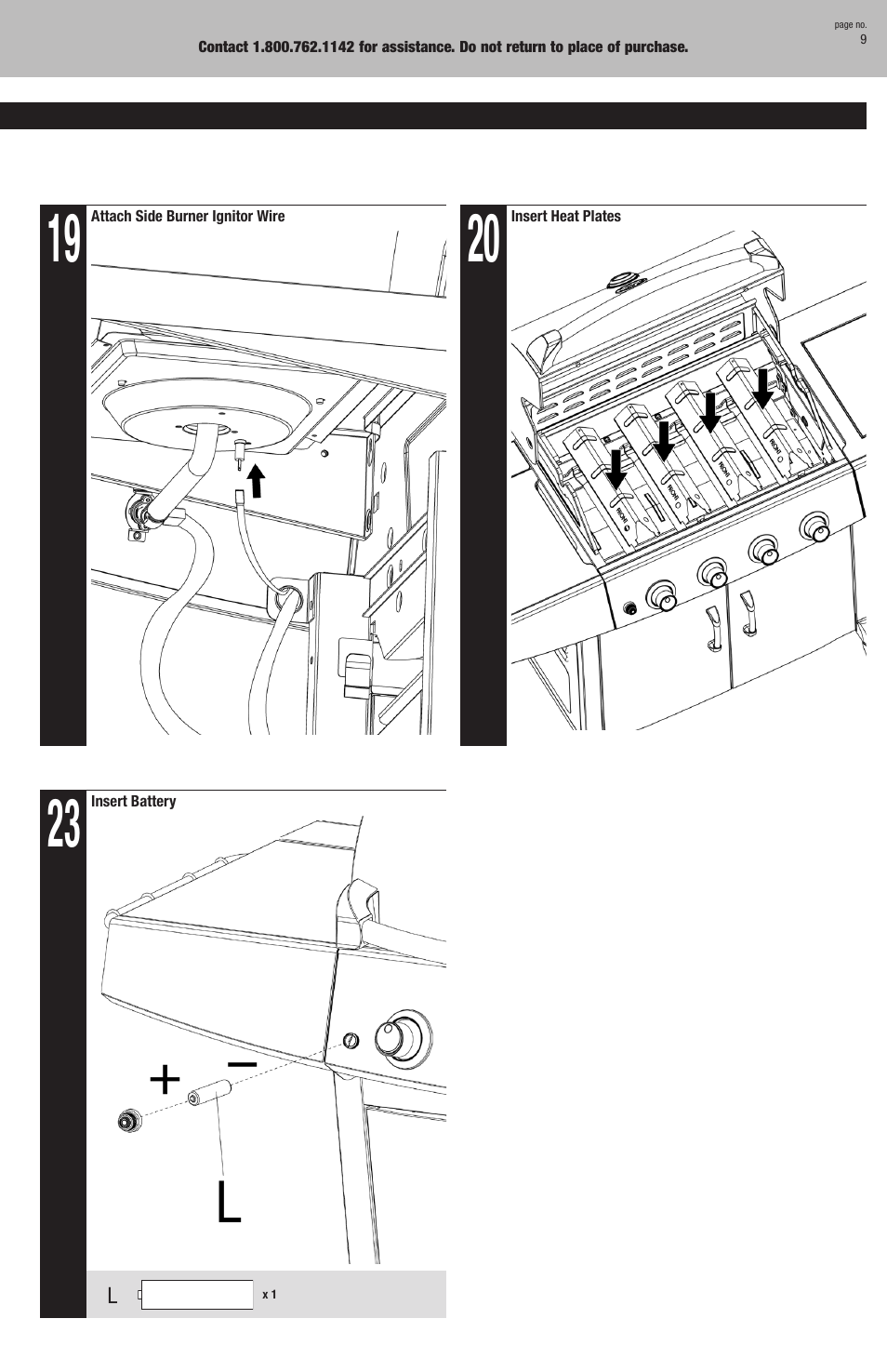 Blue Rhino GBC750W User Manual | Page 9 / 28