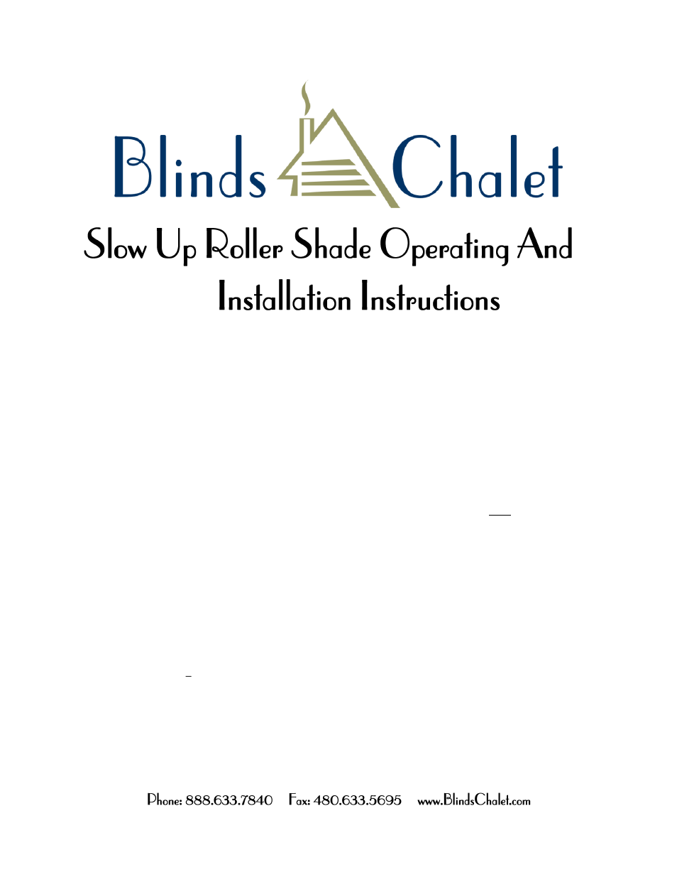 Blinds Chalet Day Night Double RV Roller Shades User Manual | 1 page