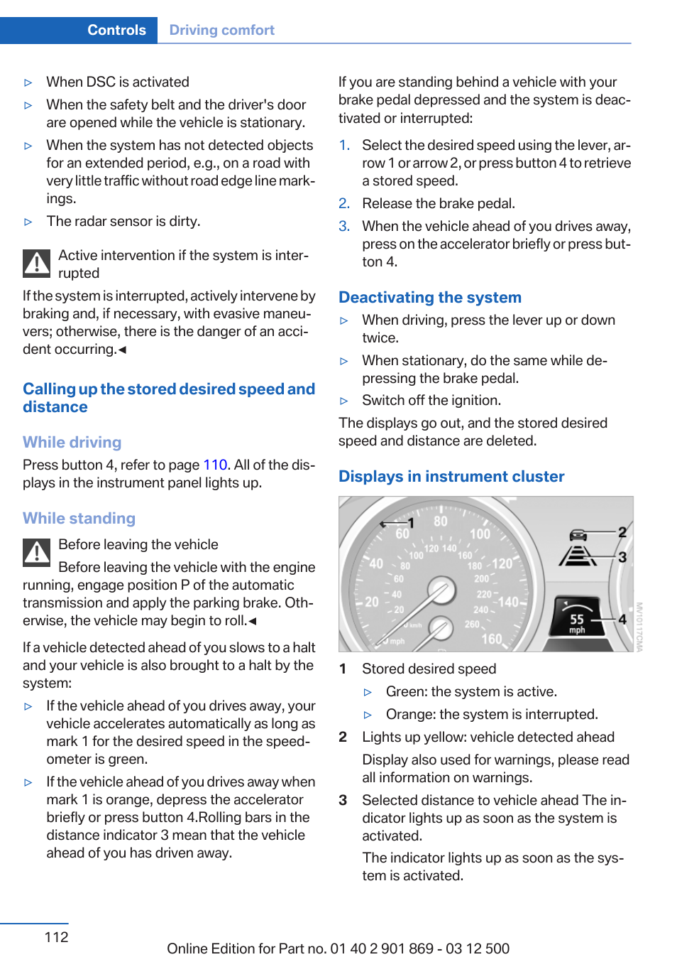 Tance | BMW 2013 X5 User Manual | Page 112 / 339