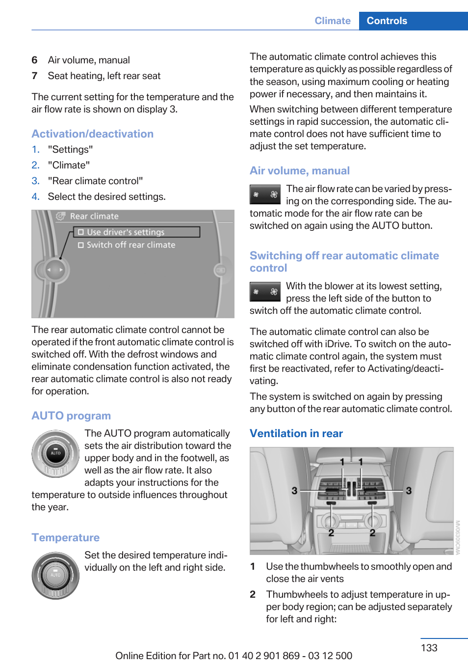 BMW 2013 X5 User Manual | Page 133 / 339