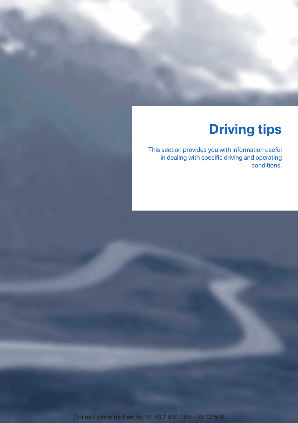 Driving tips | BMW 2013 X5 User Manual | Page 151 / 339