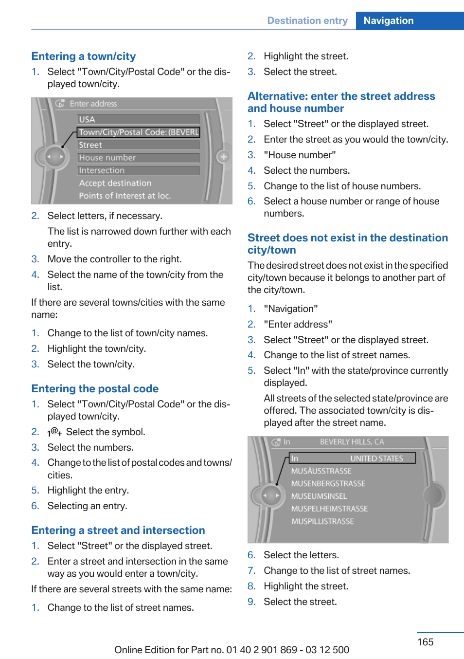 BMW 2013 X5 User Manual | Page 165 / 339