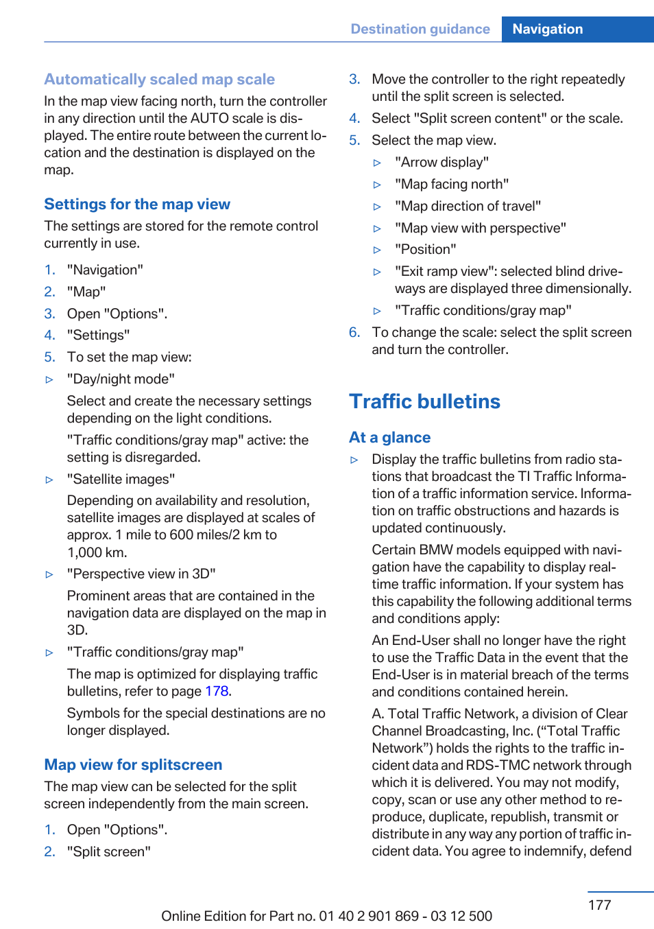 Traffic bulletins | BMW 2013 X5 User Manual | Page 177 / 339