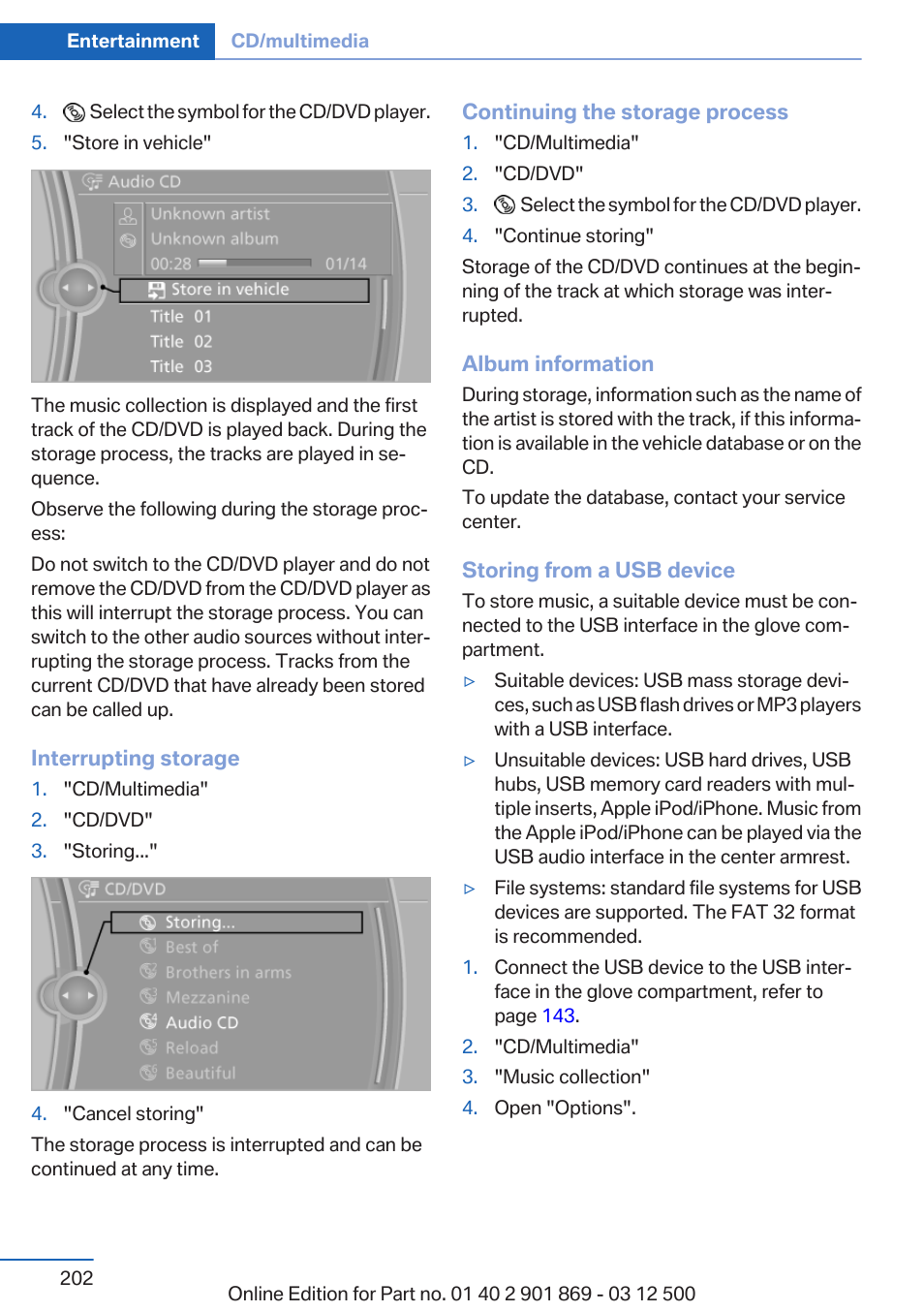 BMW 2013 X5 User Manual | Page 202 / 339