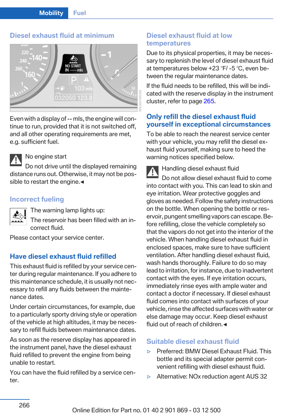 BMW 2013 X5 User Manual | Page 266 / 339