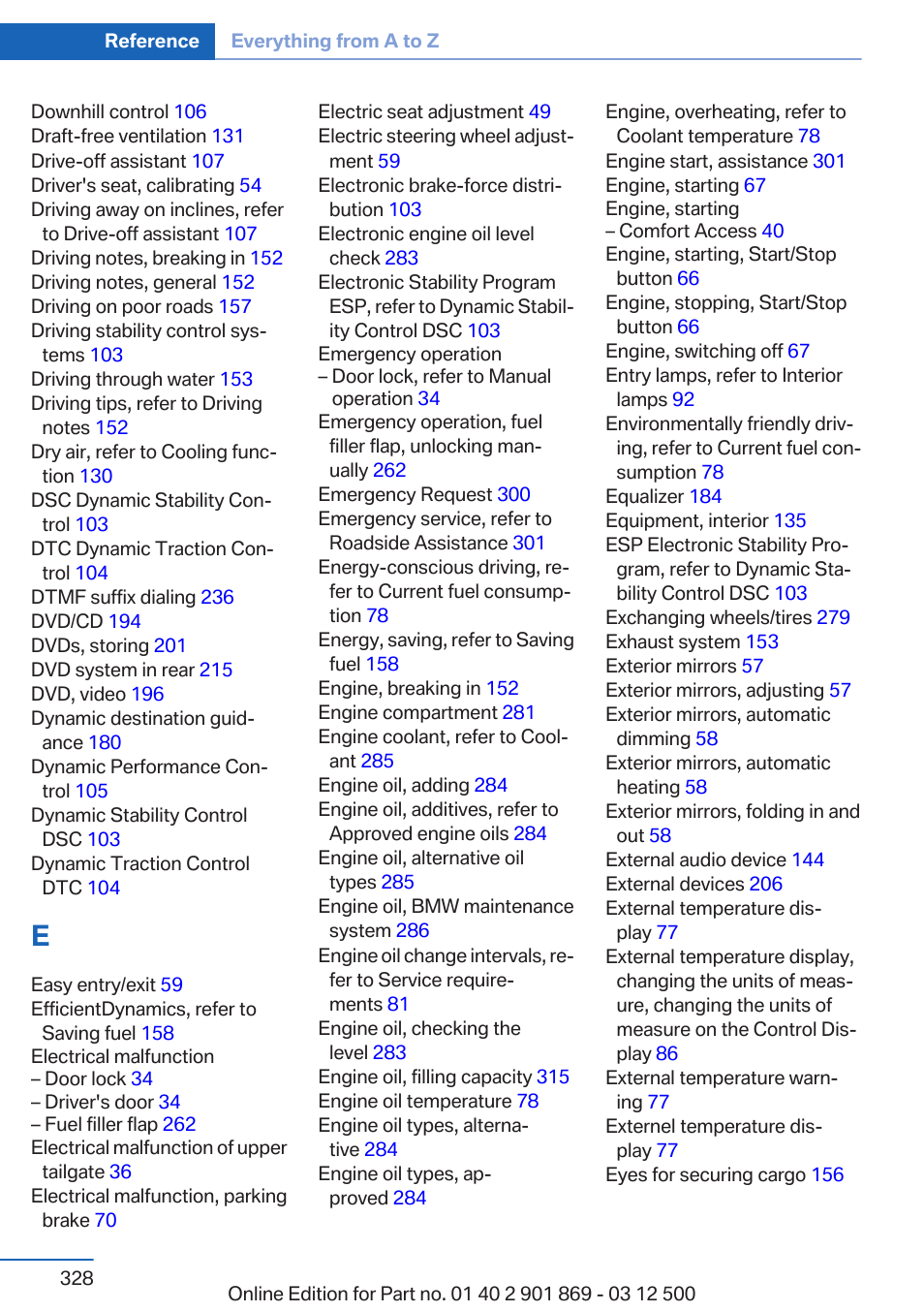 BMW 2013 X5 User Manual | Page 328 / 339