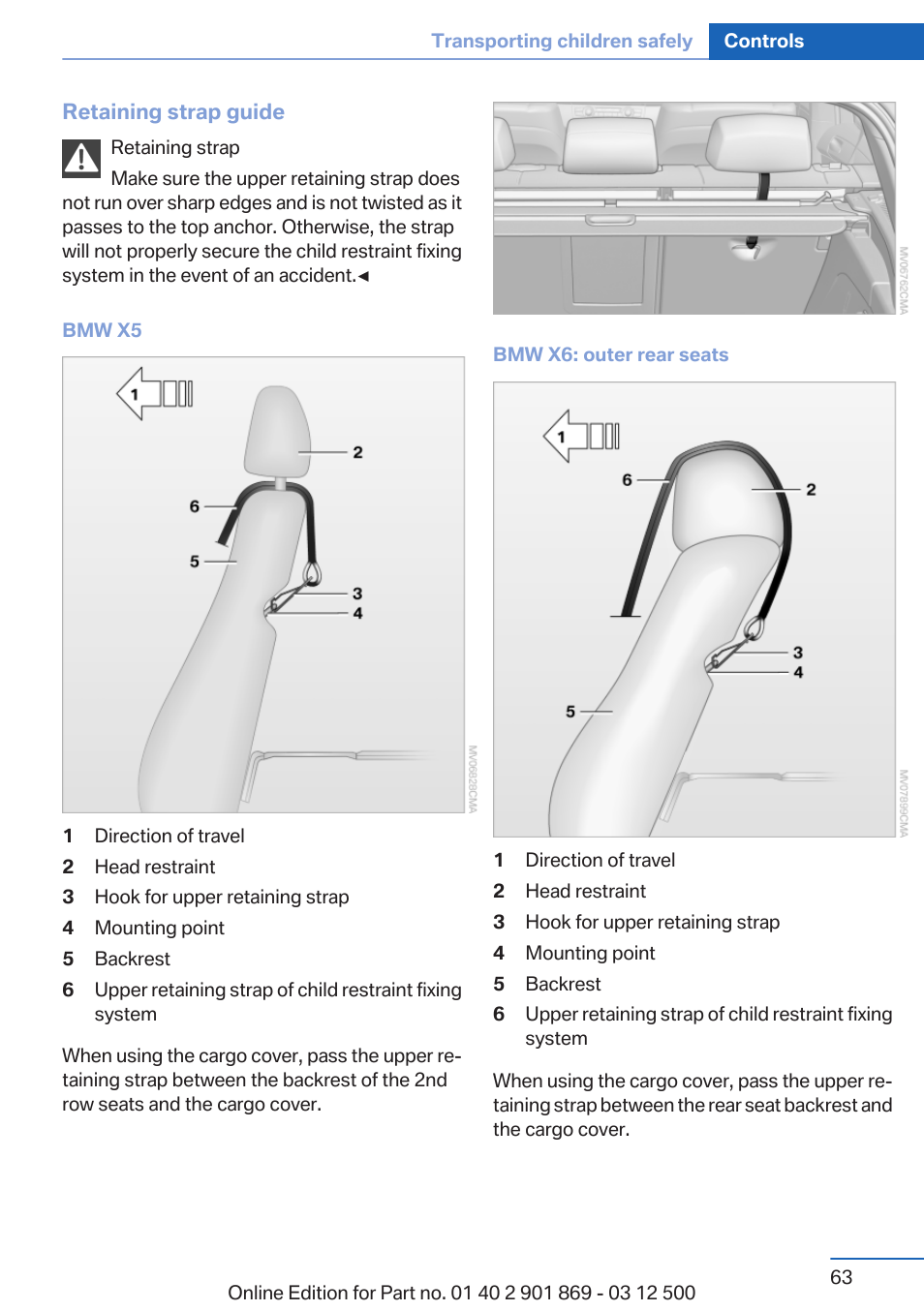 BMW 2013 X5 User Manual | Page 63 / 339