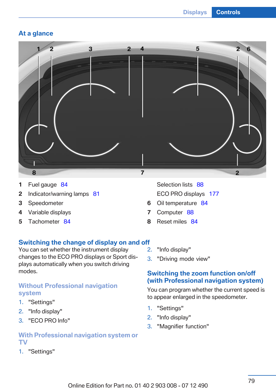 BMW 2013 5 Series User Manual | Page 79 / 252