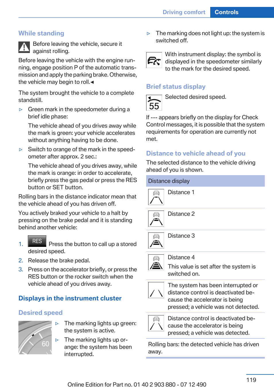 BMW 2013 3 Series User Manual | Page 119 / 242