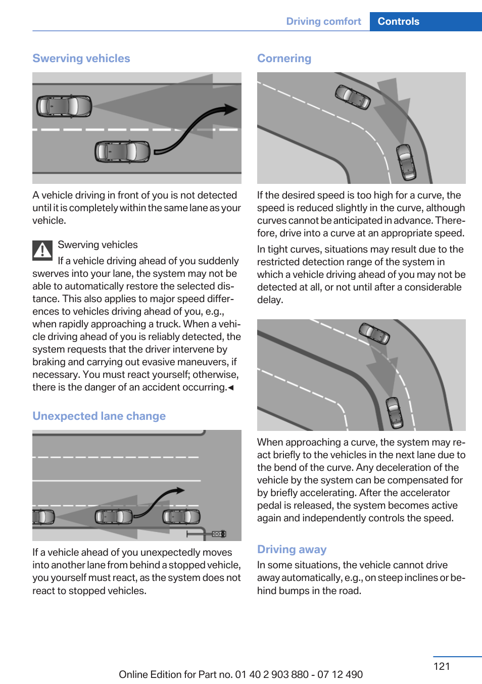 BMW 2013 3 Series User Manual | Page 121 / 242