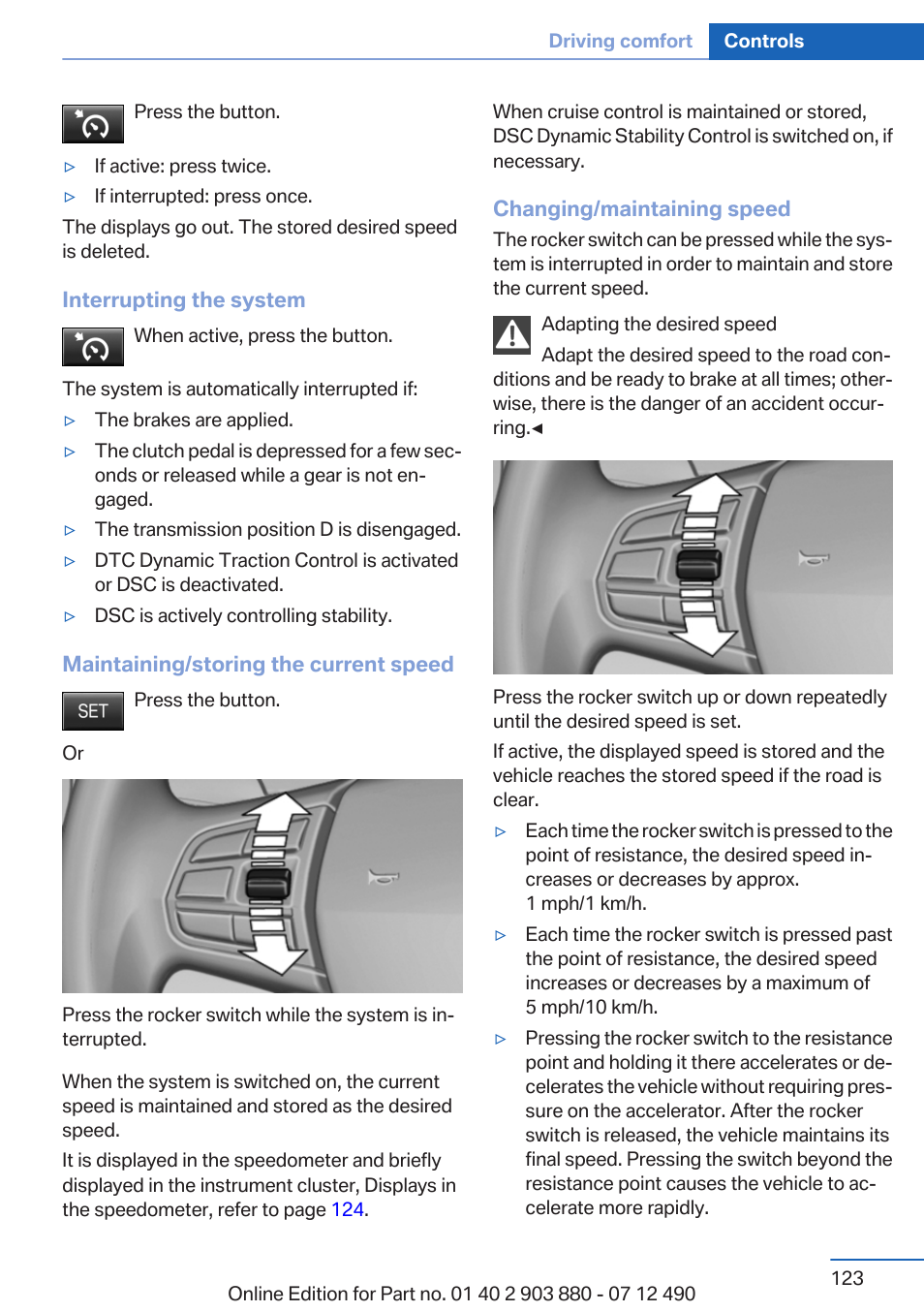 BMW 2013 3 Series User Manual | Page 123 / 242