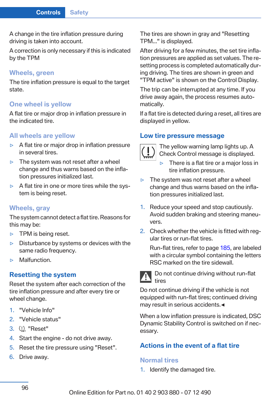 BMW 2013 3 Series User Manual | Page 96 / 242